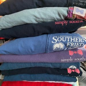 HUGE PREPPY T SHIRT BUNDLE!!!